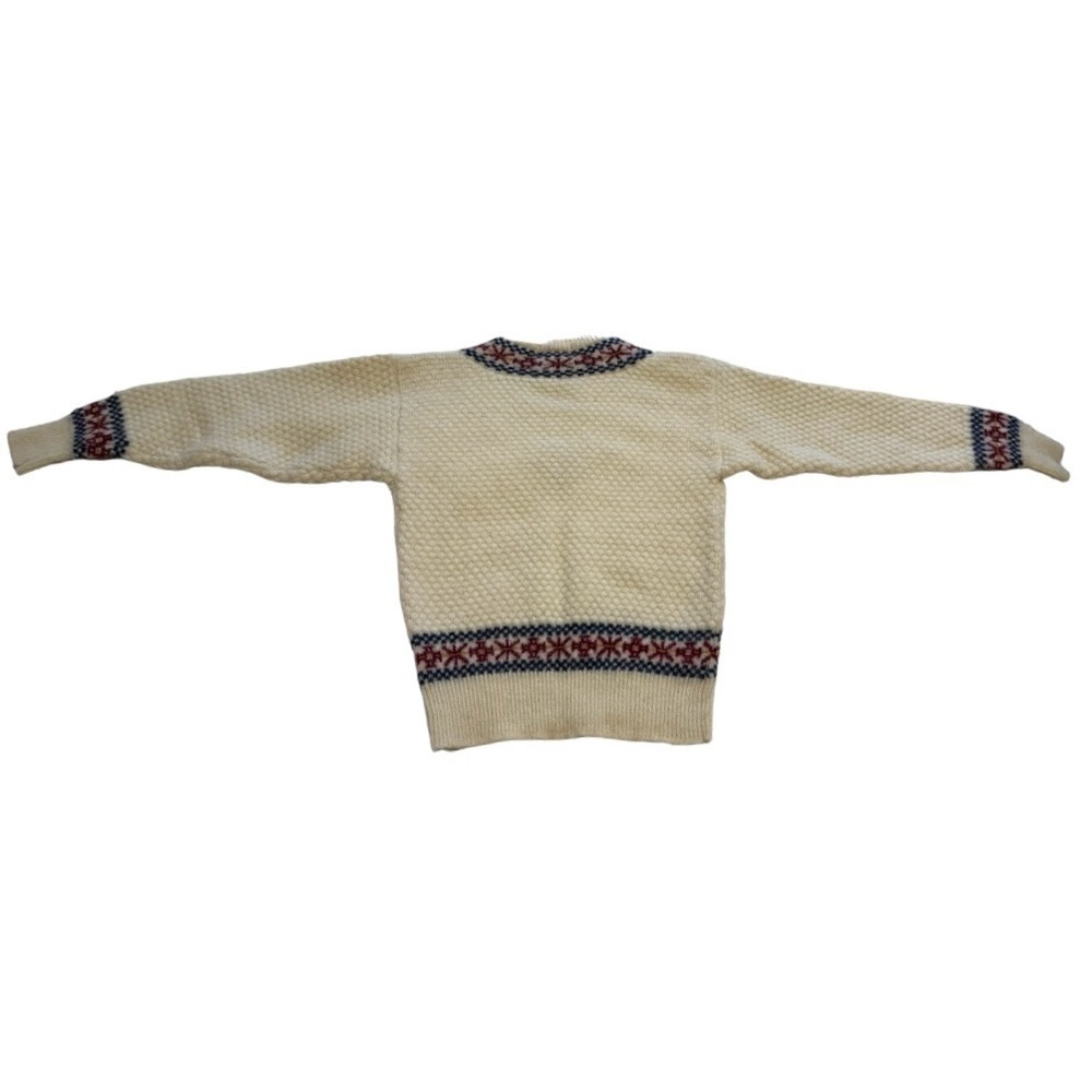 Eaton’s Vintage Wool V-Neck Sweater - Size Small - Picture 3 of 12